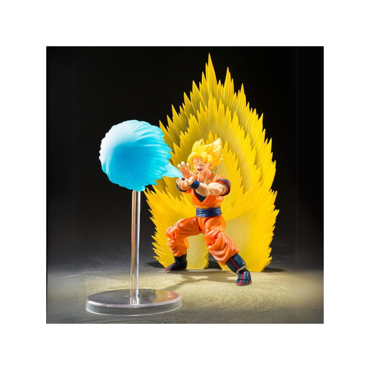 Bandai Tamashii - Dragon Ball Z - Super Saiyan Son Goku's Effect Parts Set - Teleport Kamehameha - SHF SHFiguarts
