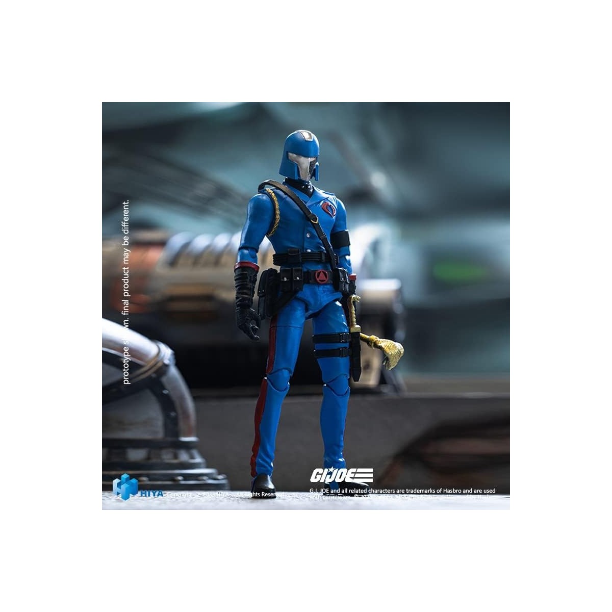 HIYA TOYS - G.I.Joe - Cobra Commander- 1/18 figurine 11CM