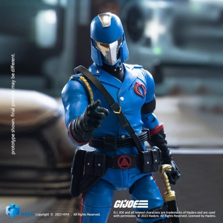 HIYA TOYS - G.I.Joe - Cobra Commander- 1/18 figurine 11CM