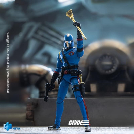 HIYA TOYS - G.I.Joe - Cobra Commander- 1/18 figurine 11CM