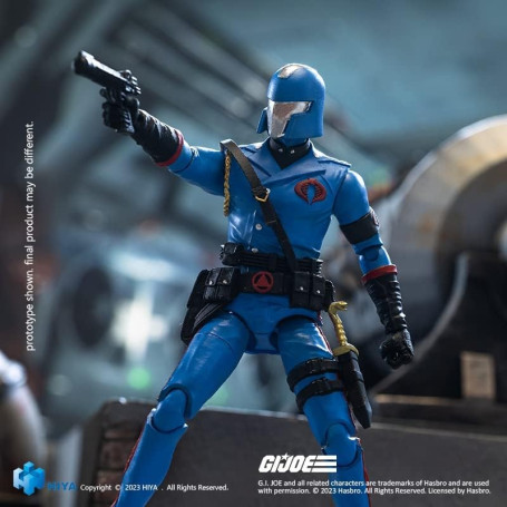 HIYA TOYS - G.I.Joe - Cobra Commander- 1/18 figurine 11CM