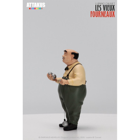 Attakus - Les Vieux Fourneaux Pierrot Mimile et Antoine - set of 3 resin statuettes