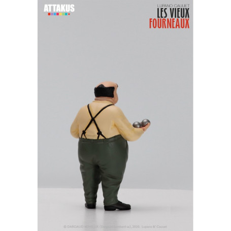 Attakus - Les Vieux Fourneaux Pierrot Mimile et Antoine - set of 3 resin statuettes