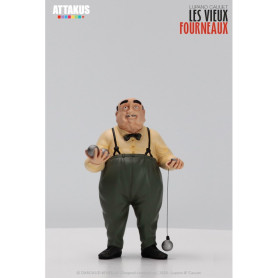 Attakus - Les Vieux Fourneaux Pierrot Mimile et Antoine - set of 3 resin statuettes