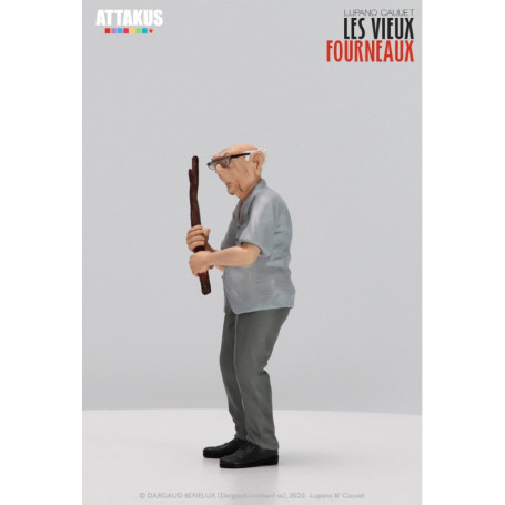 Attakus - Les Vieux Fourneaux Pierrot Mimile et Antoine - set of 3 resin statuettes