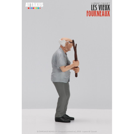 Attakus - Les Vieux Fourneaux Pierrot Mimile et Antoine - set of 3 resin statuettes