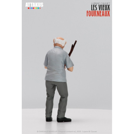 Attakus - Les Vieux Fourneaux Pierrot Mimile et Antoine - set of 3 resin statuettes