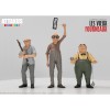Attakus - Les Vieux Fourneaux Pierrot Mimile et Antoine - set of 3 resin statuettes