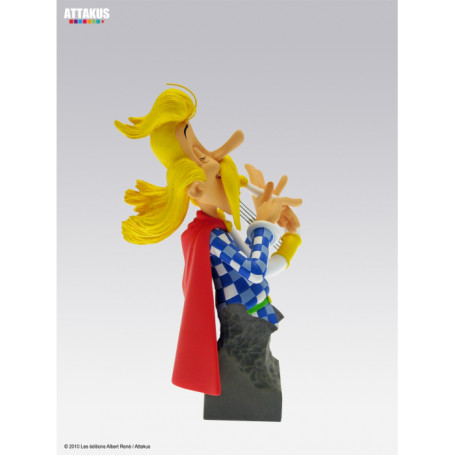 Attakus - Asterix - Assurancetourix resin bust - Petibonum Collection
