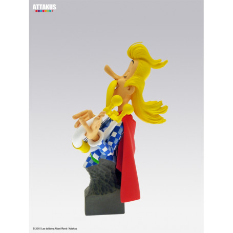 Attakus - Asterix - Assurancetourix resin bust - Petibonum Collection