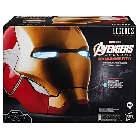 Hasbro - Replique Casque Iron Man Mark 85 1/1 - Marvel Legends Helmet