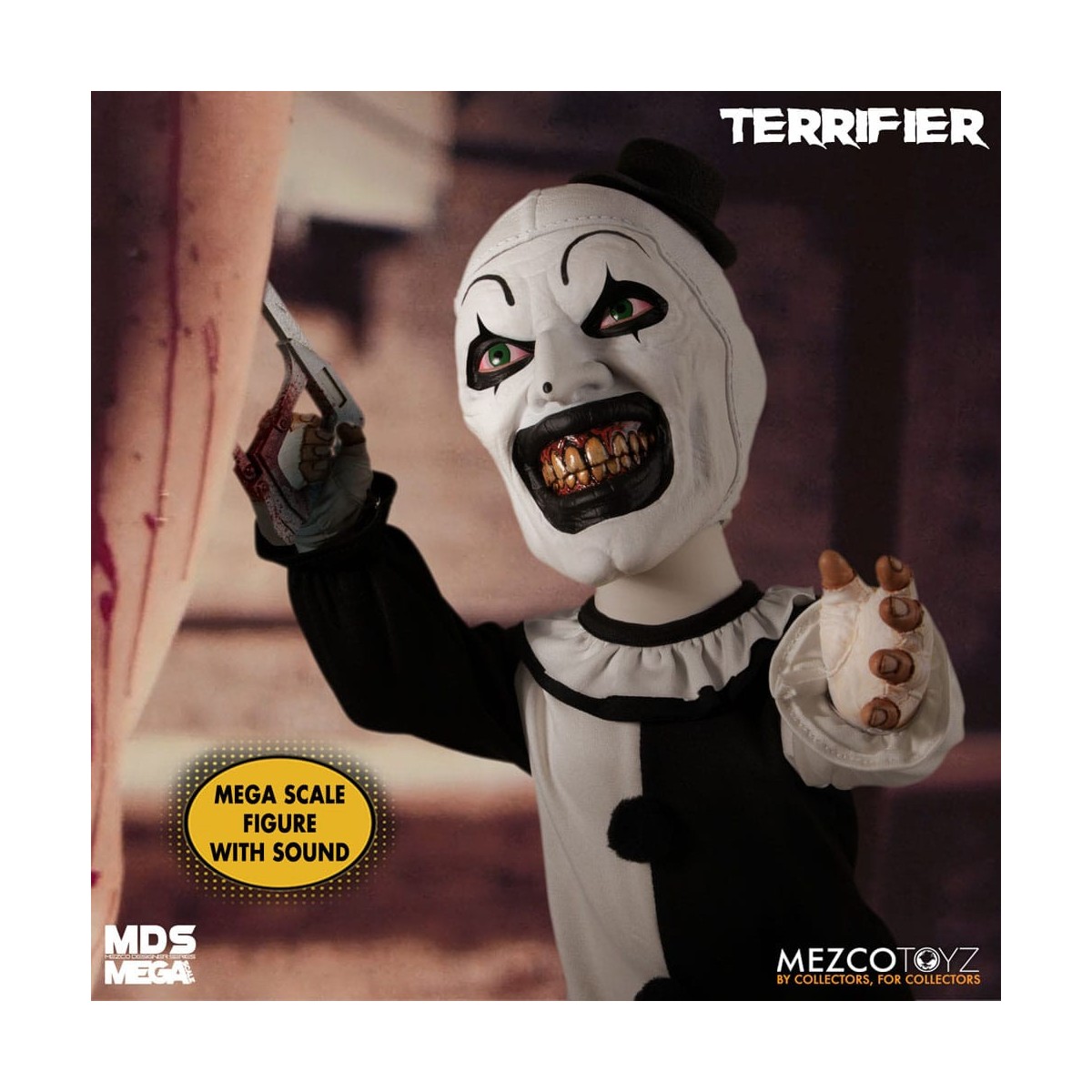 Mezco MDS Mega Scale - Art the Clown - Terrifying