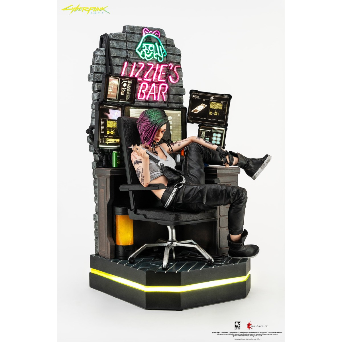 Pure Arts - Judy Alvarez 1/4 Statue - Cyberpunk 2077