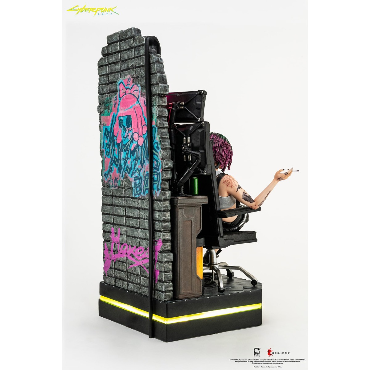 Pure Arts - Judy Alvarez 1/4 Statue - Cyberpunk 2077