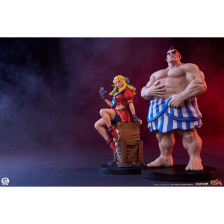 PCS - Street Fighter: Street Jam - Karin & E. Honda 1:10 Scale Statue Set