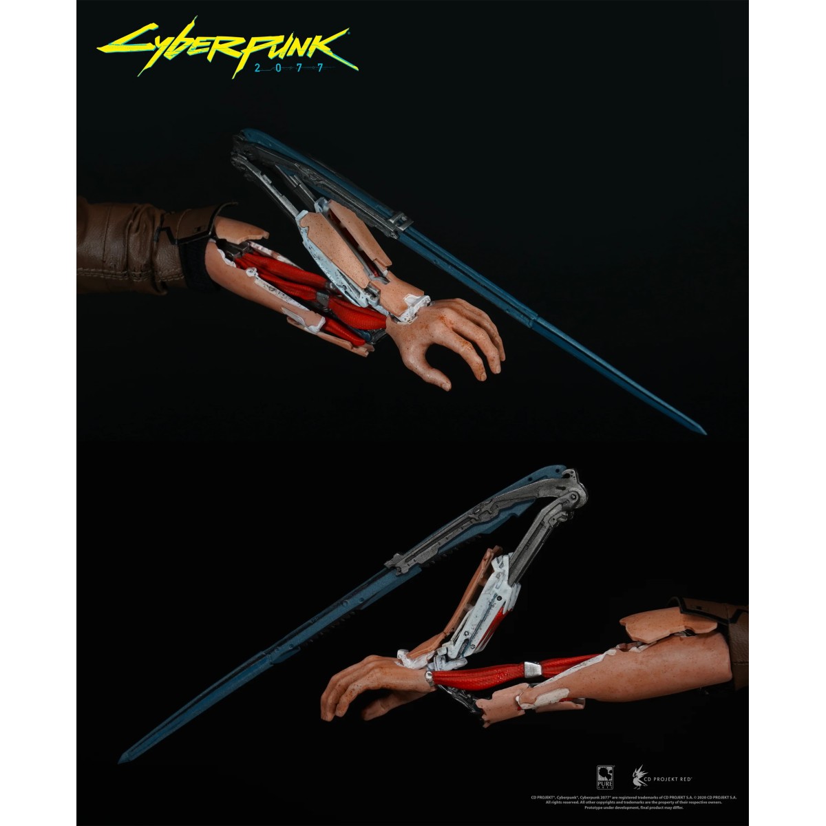 Pure Arts - V Male & Yaiba Kusanagi Set 1/6 - Cyberpunk 2077
