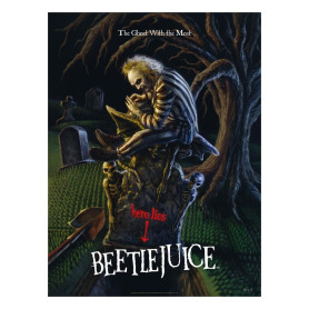 Sideshow Beetlejuice print - Art Print The Ghost With the Most - 46 x 61 cm - unframed