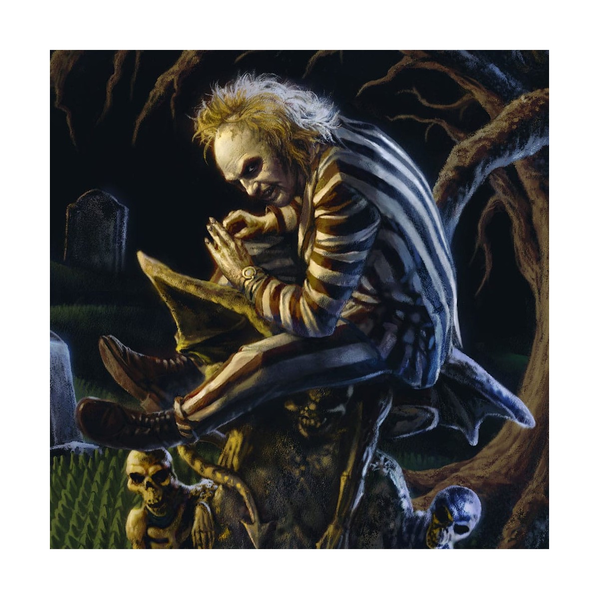 Sideshow Beetlejuice print - Art Print The Ghost With the Most - 46 x 61 cm - unframed