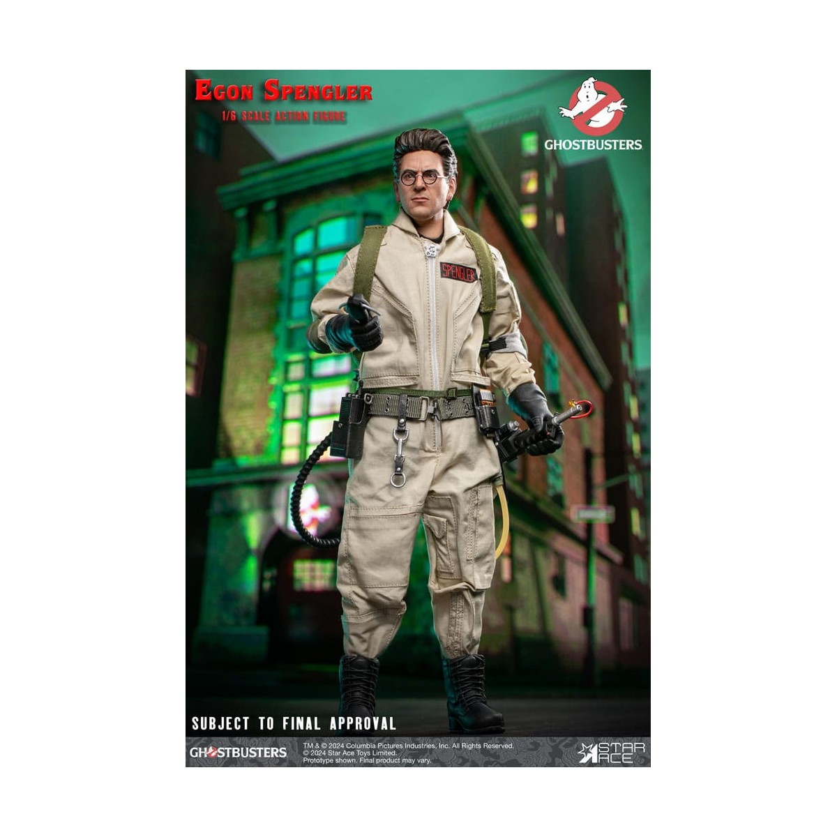Star Ace - Egon Spengler 1/6 - Ghostbusters (1984)