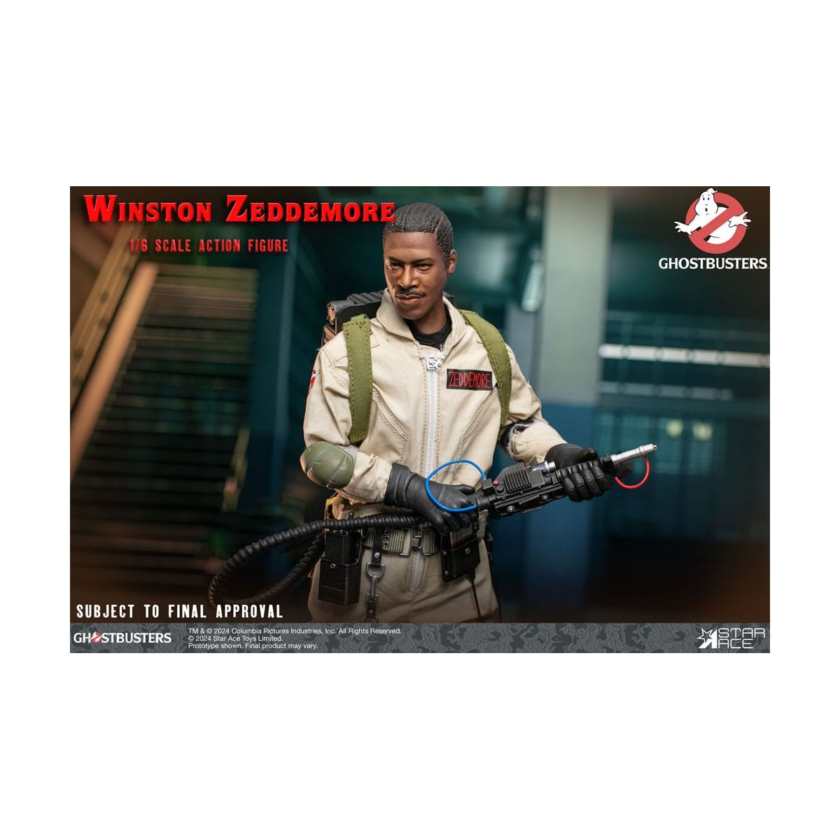 Star Ace - Winston Zeddemore 1/6 - Ghostbusters (1984)