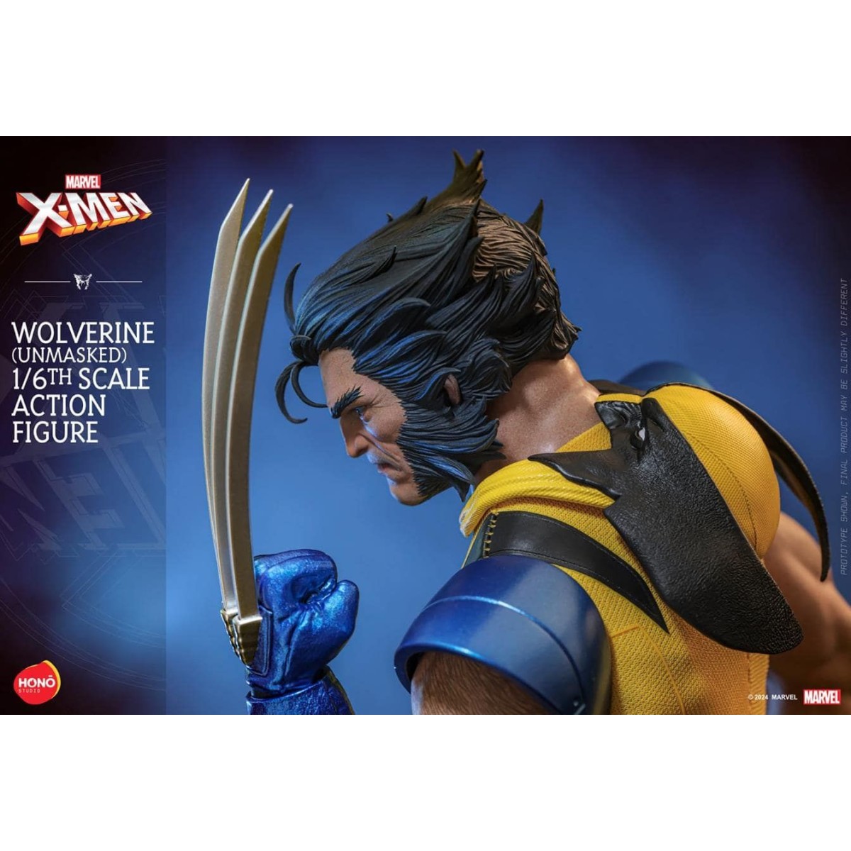Hot Toys/Hono Studio - Marvel X-Men - Wolverine Unmasked 1/6