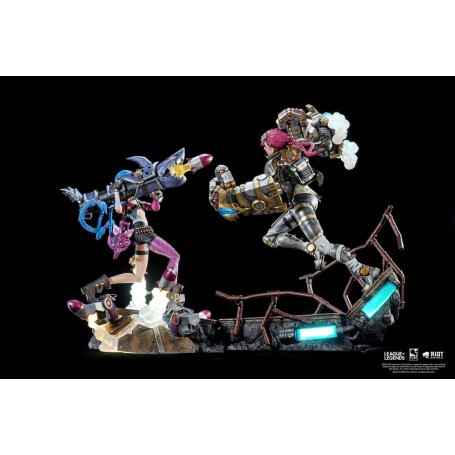 Pure Arts - League of Legends JINX & VI 1/6 Scale Statue Bundle