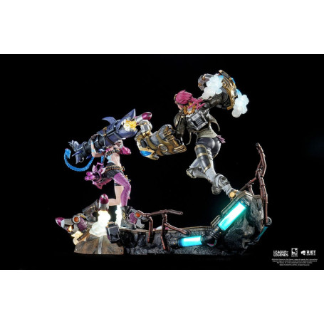 Pure Arts - League of Legends JINX & VI 1/6 Scale Statue Bundle