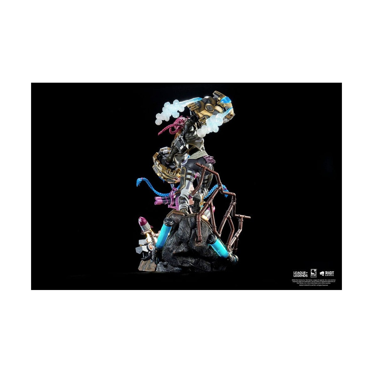 Pure Arts - League of Legends JINX & VI 1/6 Scale Statue Bundle