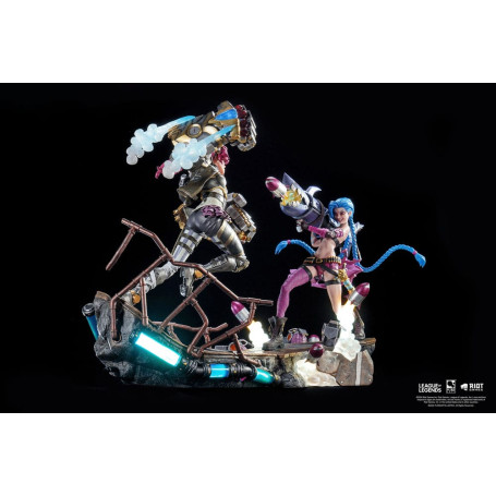 Pure Arts - League of Legends JINX & VI 1/6 Scale Statue Bundle