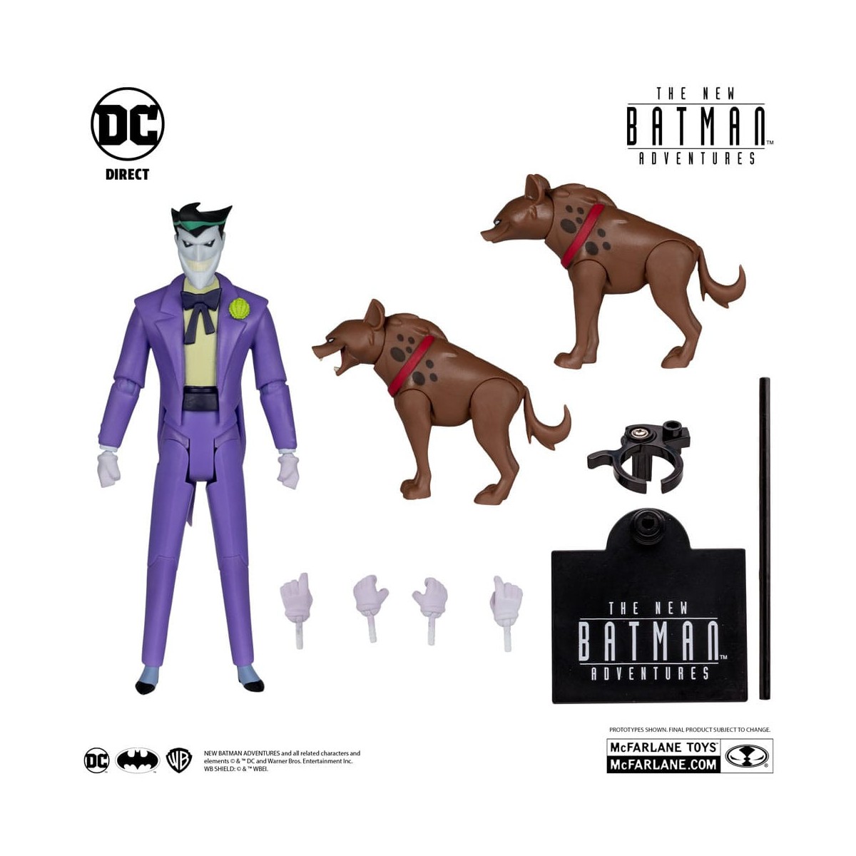 Mc Farlane - DC Direct The New Batman Adventures Wave 2 - Series of 4 figures