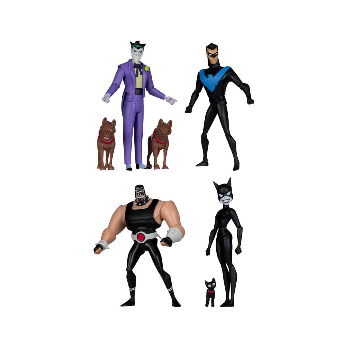 Mc Farlane - DC Direct The New Batman Adventures Wave 2 - Series of 4 figures