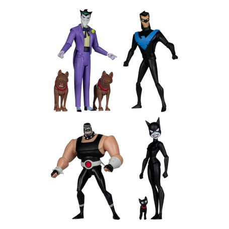 Mc Farlane - DC Direct The New Batman Adventures Wave 2 - Series of 4 figures