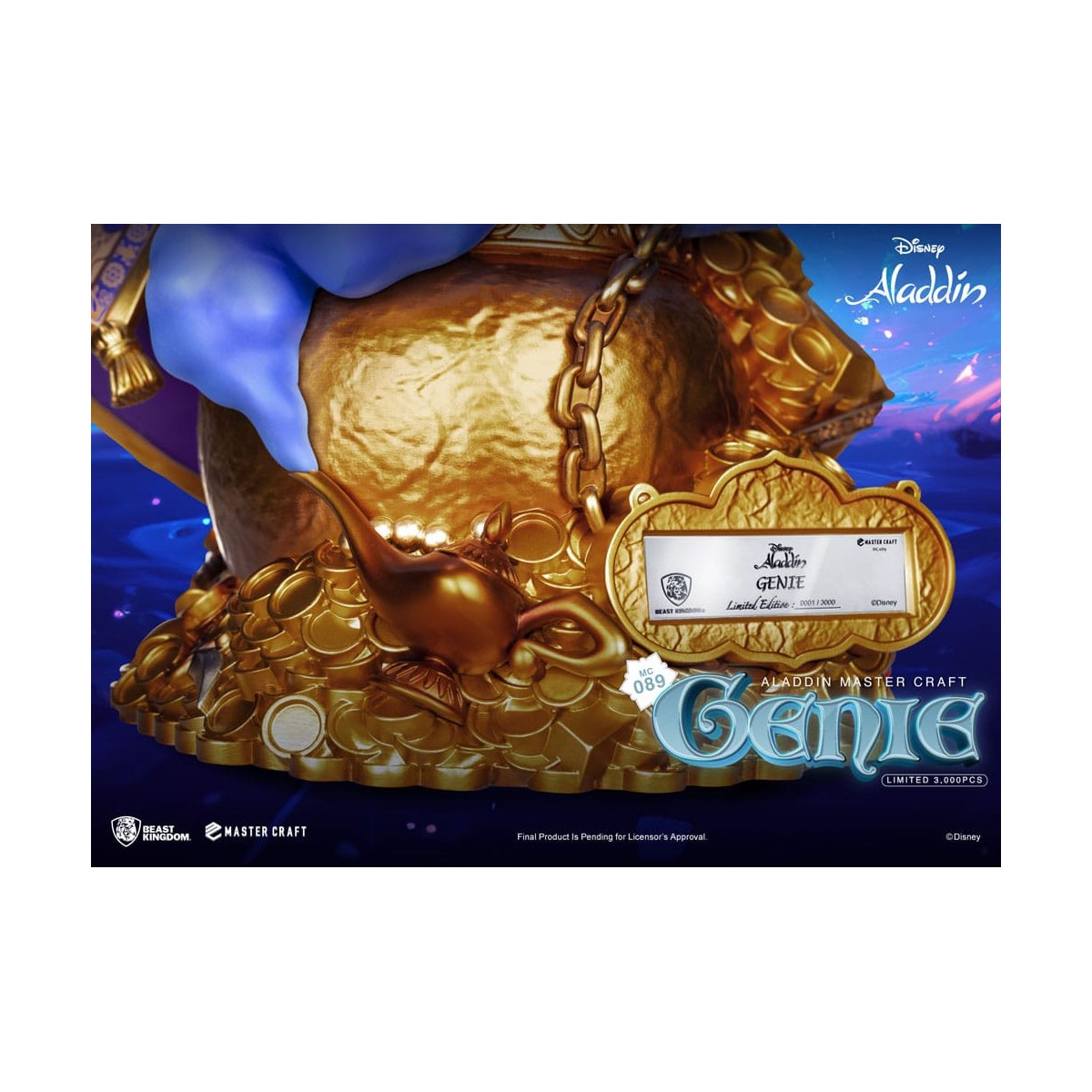 Beast Kingdom Disney - Master Craft Genie - Aladdin