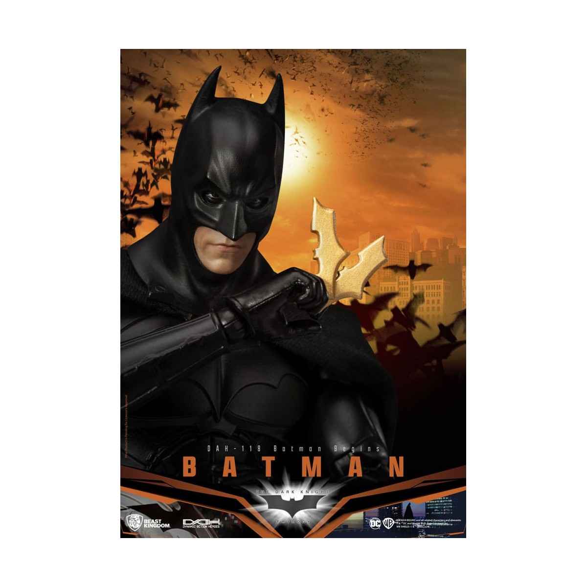Beast Kingdom - Batman Begins - Dynamic Action Heroes 1/9