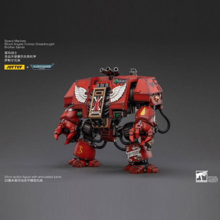 JoyToy Space Marines - Blood Angels - Furioso Dreadnought Brother Samel 1/18 - Warhammer 40K