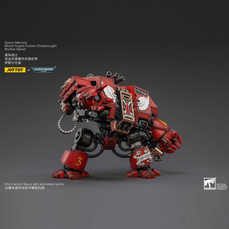 JoyToy Space Marines - Blood Angels - Furioso Dreadnought Brother Samel 1/18 - Warhammer 40K