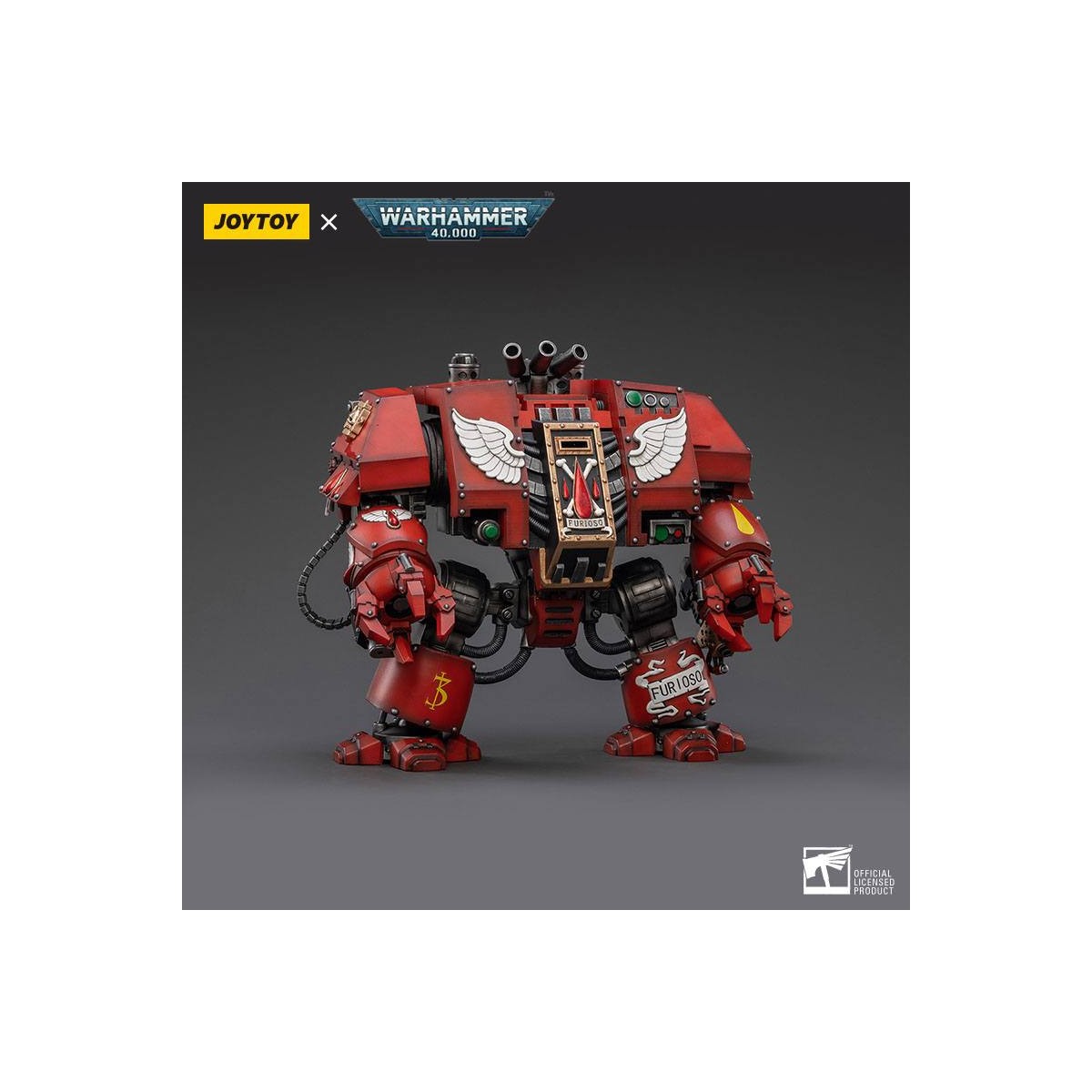JoyToy Space Marines - Blood Angels - Furioso Dreadnought Brother Samel 1/18 - Warhammer 40K