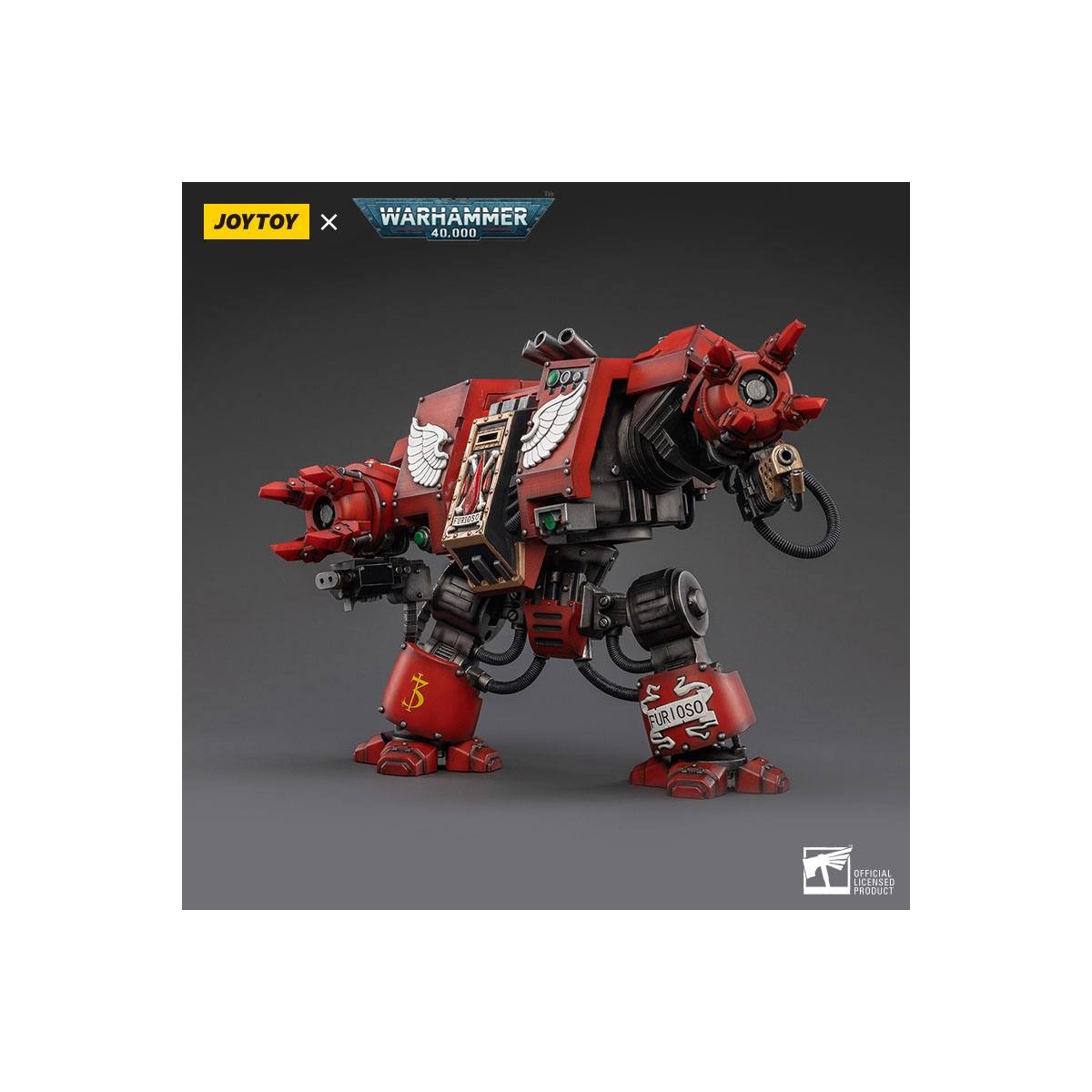 JoyToy Space Marines - Blood Angels - Furioso Dreadnought Brother Samel 1/18 - Warhammer 40K