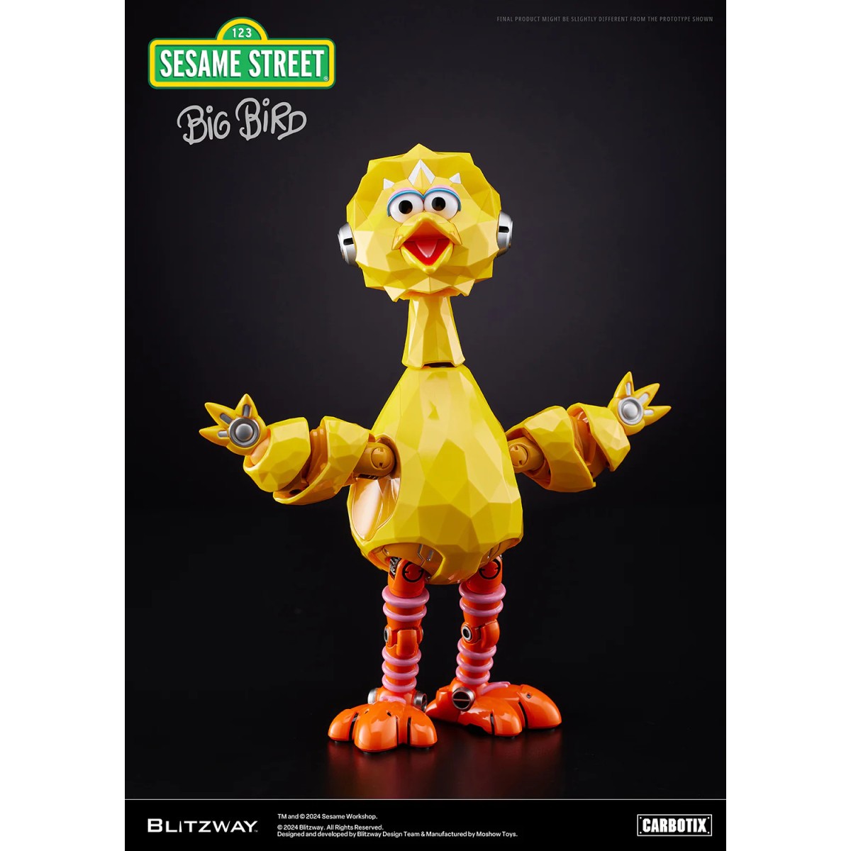 Blitzway Carbotix - Sesame Street BIG BIRD