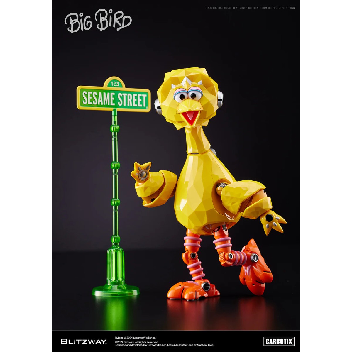 Blitzway Carbotix - Sesame Street BIG BIRD