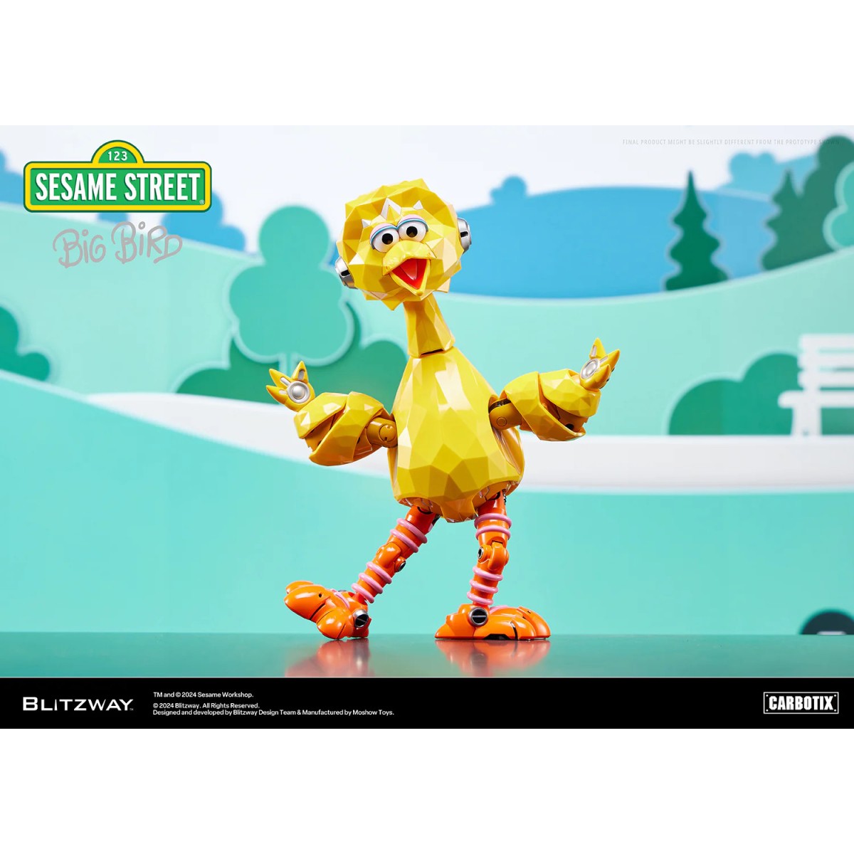Blitzway Carbotix - Sesame Street BIG BIRD