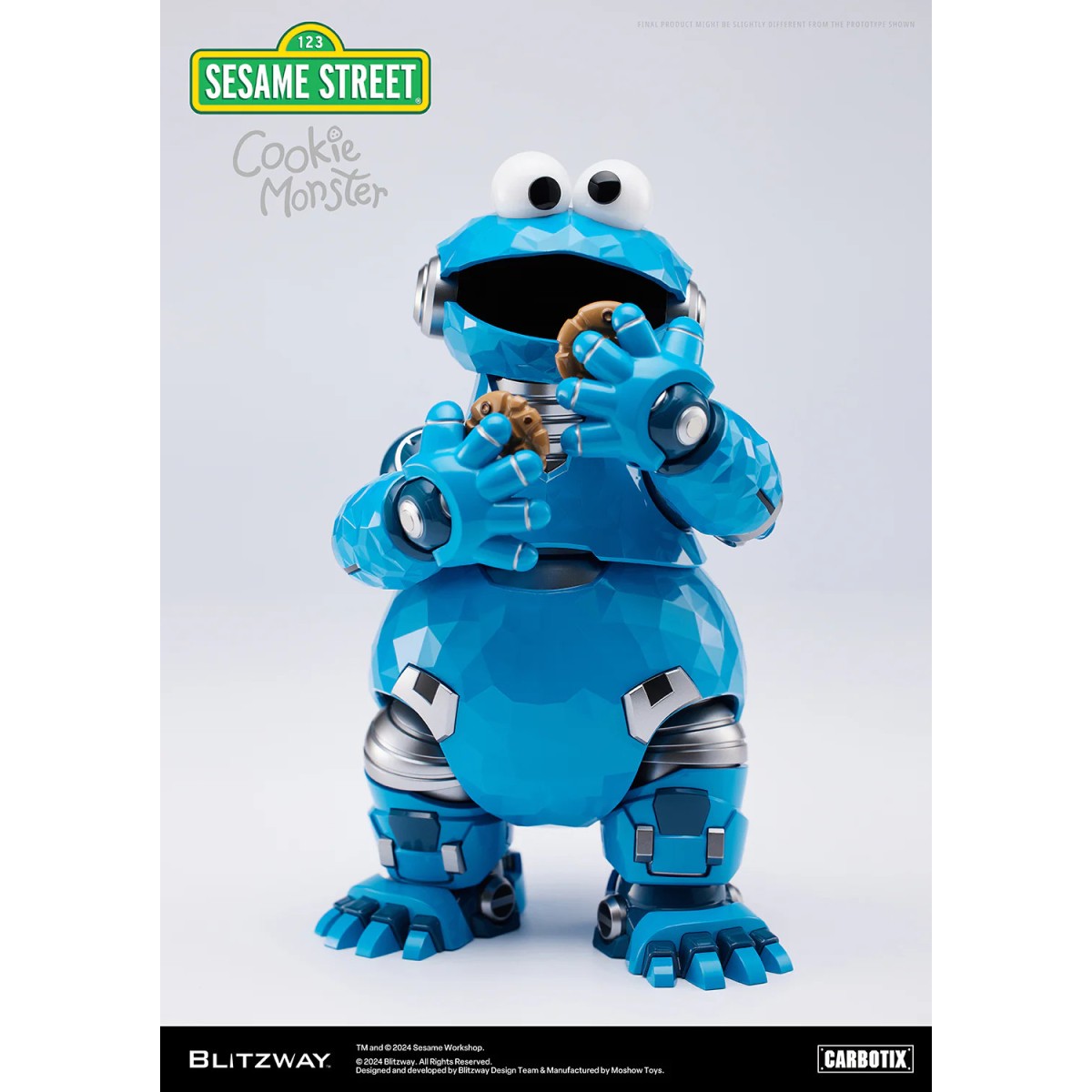 Blitzway Carbotix - Sesame Street COOKIE MONSTER