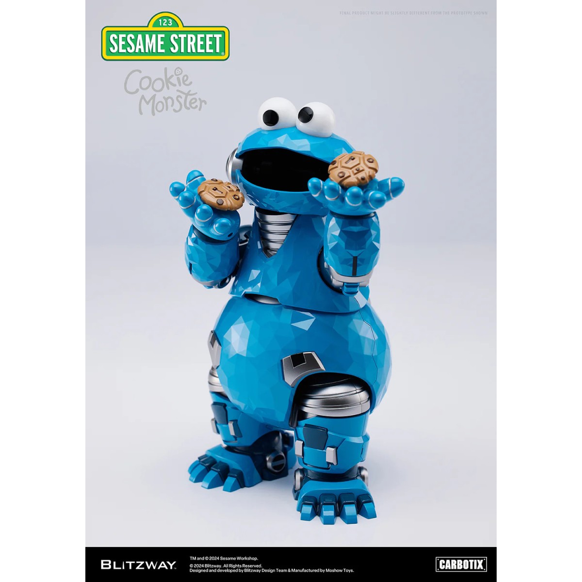 Blitzway Carbotix - Sesame Street COOKIE MONSTER