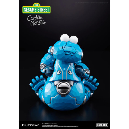 Blitzway Carbotix - Sesame Street COOKIE MONSTER Figure