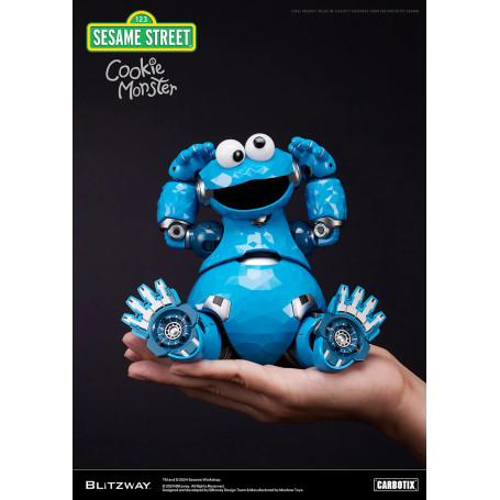 Blitzway Carbotix - Sesame Street COOKIE MONSTER Figure