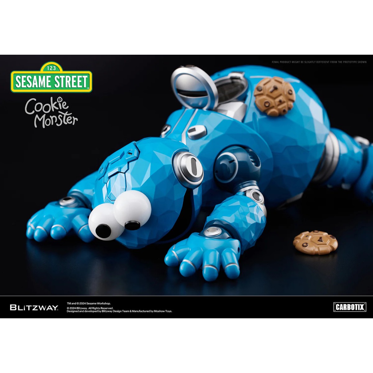 Blitzway Carbotix - Sesame Street COOKIE MONSTER