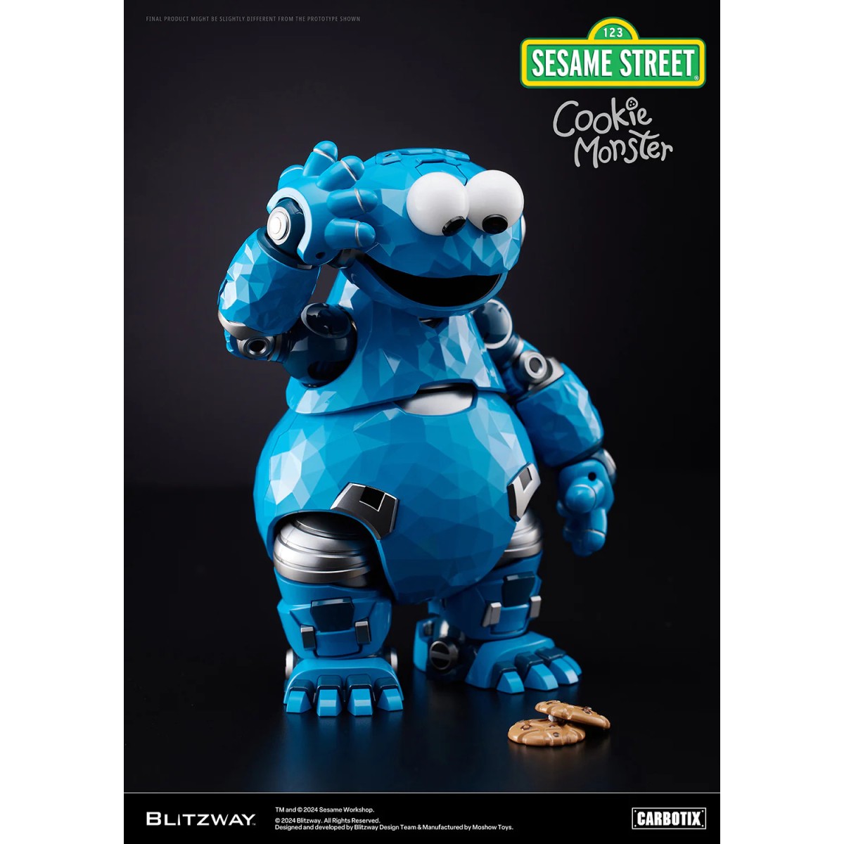 Blitzway Carbotix - Sesame Street COOKIE MONSTER