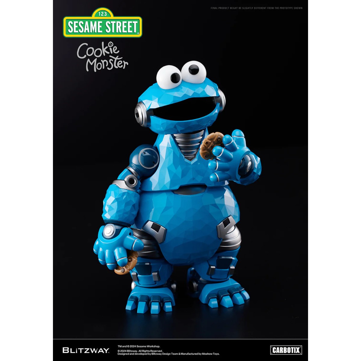 Blitzway Carbotix - Sesame Street COOKIE MONSTER