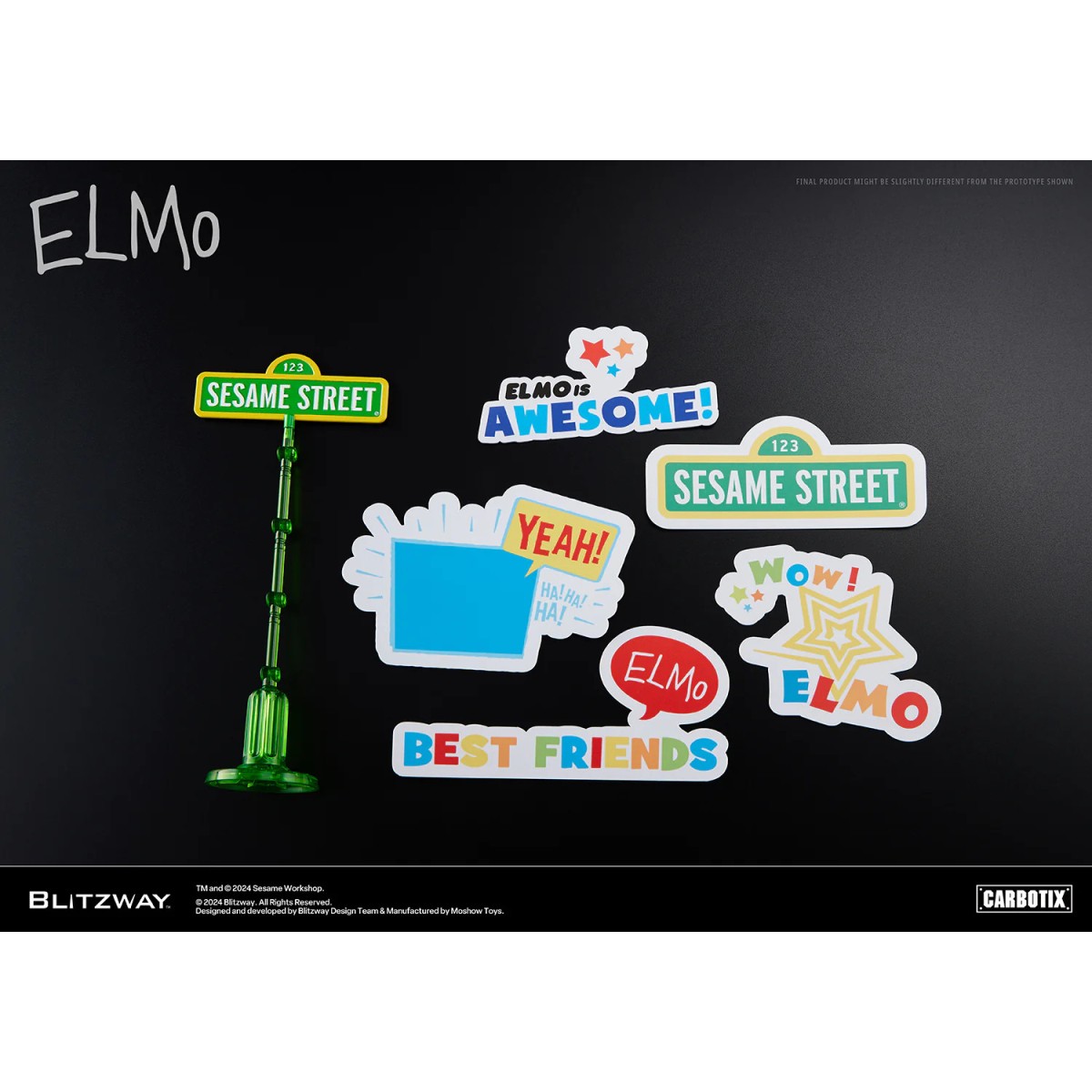 Blitzway Carbotix - Sesame Street ELMO