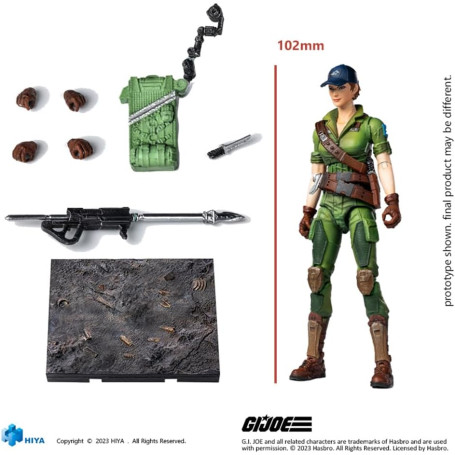 HIYA TOYS - Exquisite Mini Series 1/18 - G.I.Joe - Lady Jaye